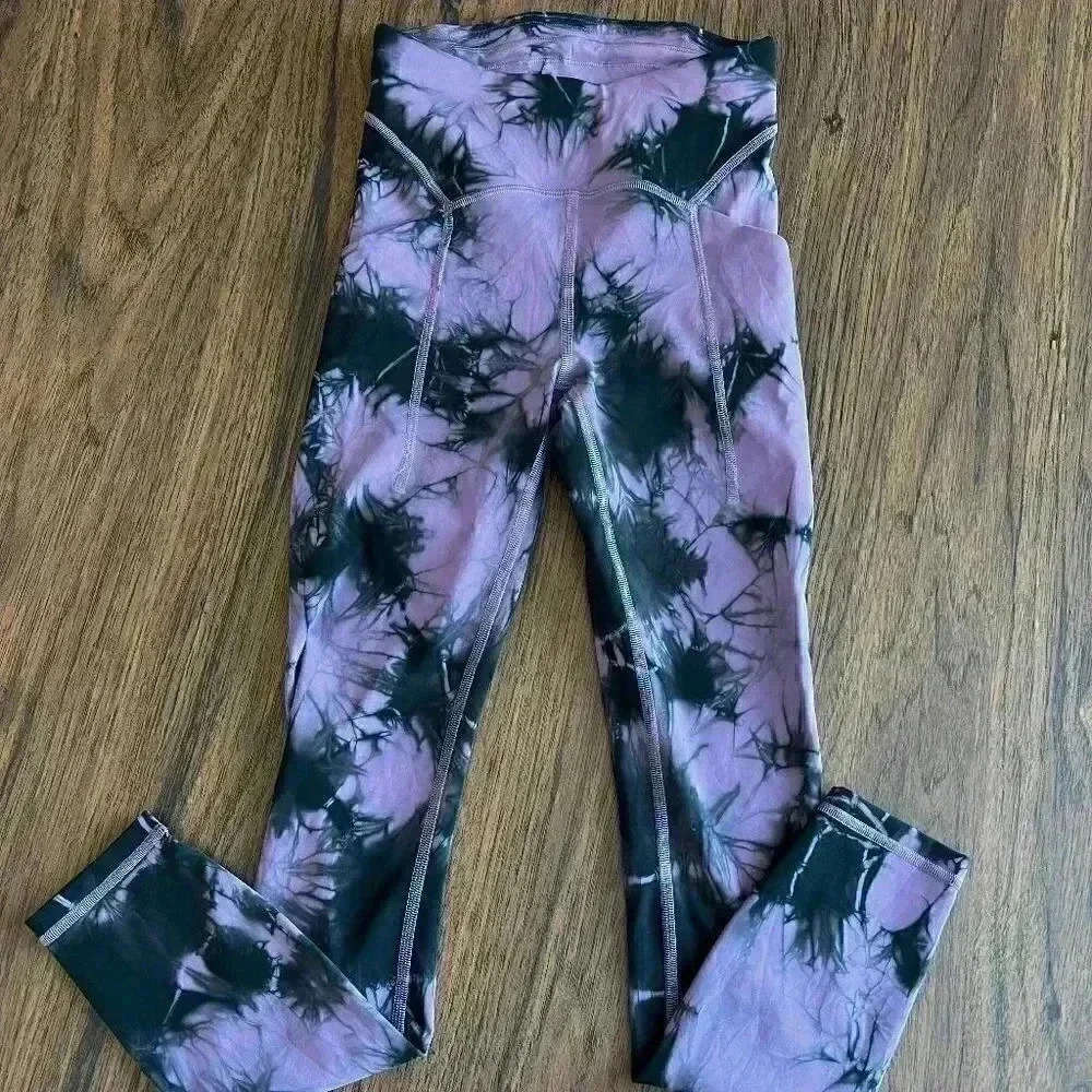 Lululemon Power Through High Rise Tights-Sz 2